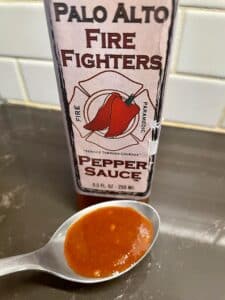 Palo Alto Firefighters Pepper Sauce